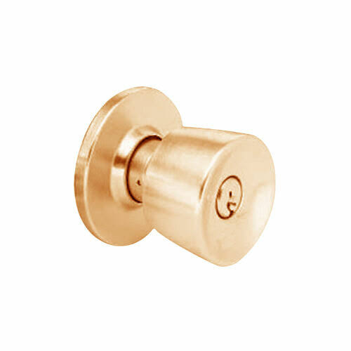 Cylindrical Lock Satin Bronze D848