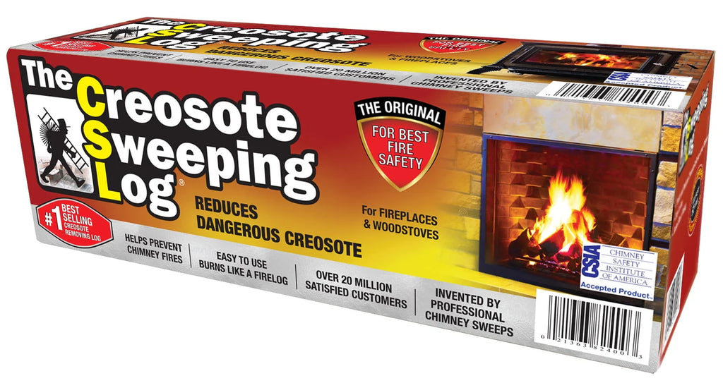 Creosote Sweeping Log for Fireplaces and Woodstoves J45985