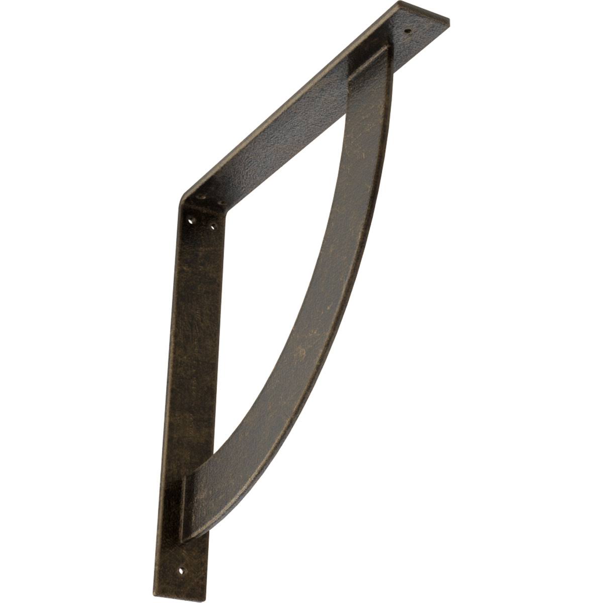 Antiqued Pale Gold Steel Bracket F70793