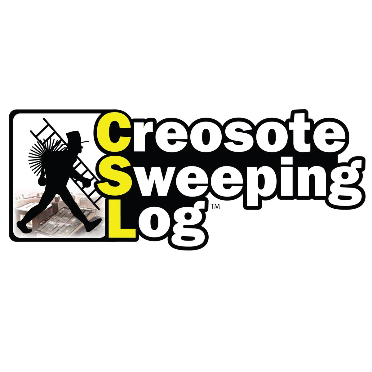 Creosote Sweeping Log for Fireplaces and Woodstoves J45985