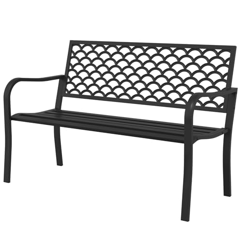 50" Anti-Rust Weatherproof Outdoor Bench C9478