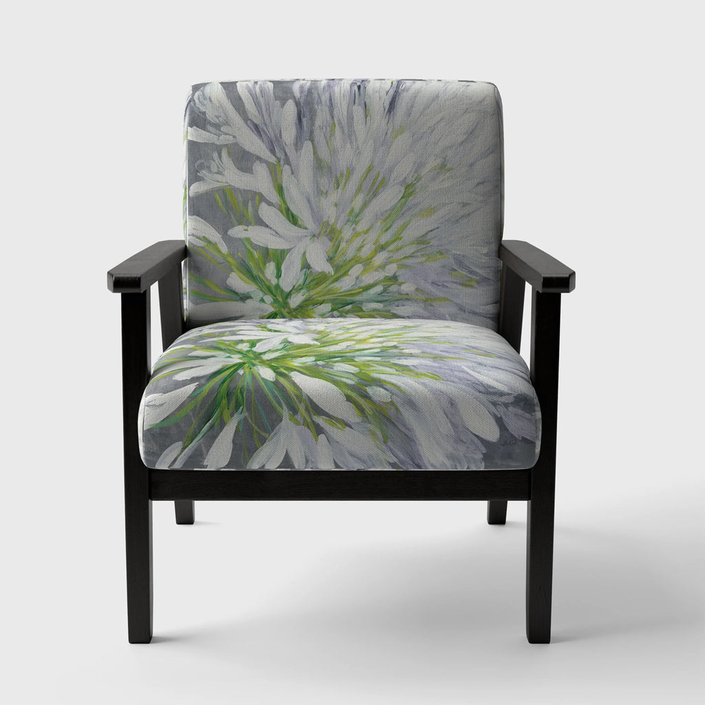 Upholstered Traditional Accent Chair D7507