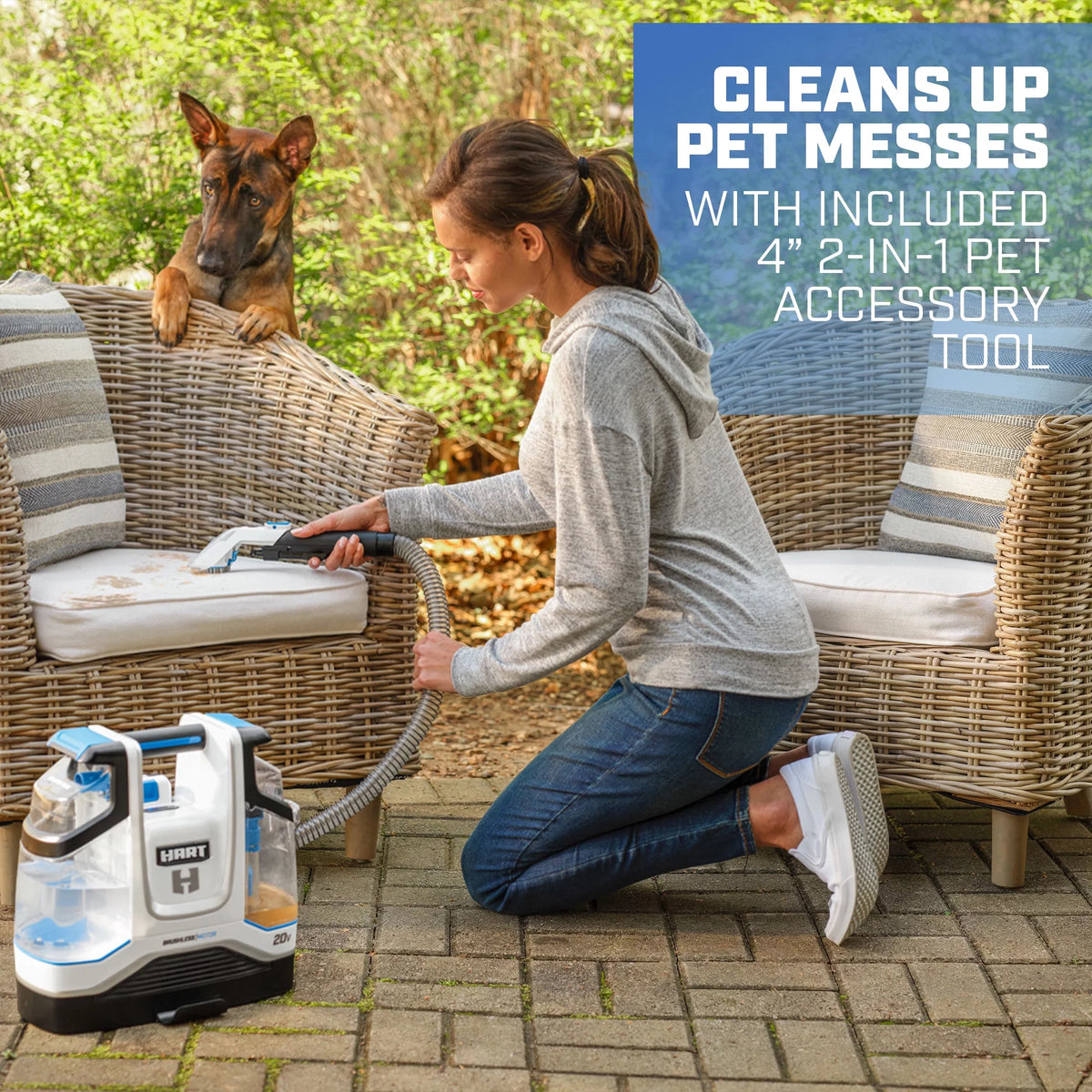 Cordless Carpet & Upholstery Spot Cleaner Kit Y29272