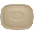 Compostable Plant Fiber Box Lid, 8.8 x 6.8 inch, 400 per Case K103669