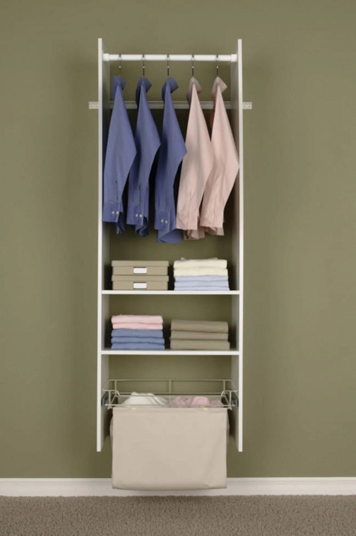 72 In Hanging Closet Storage Organizer Kit T337