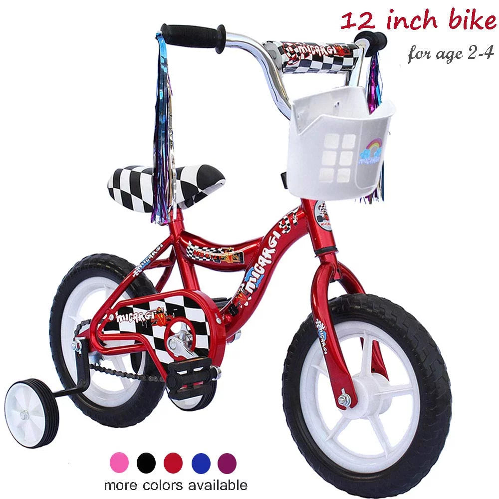 12 Kid's Beginner Bicycle Foam Tire Black Y114