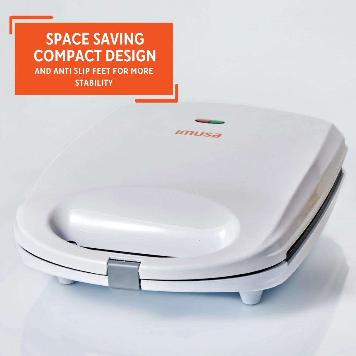White 4 Slot Electric Arepa Maker N2924