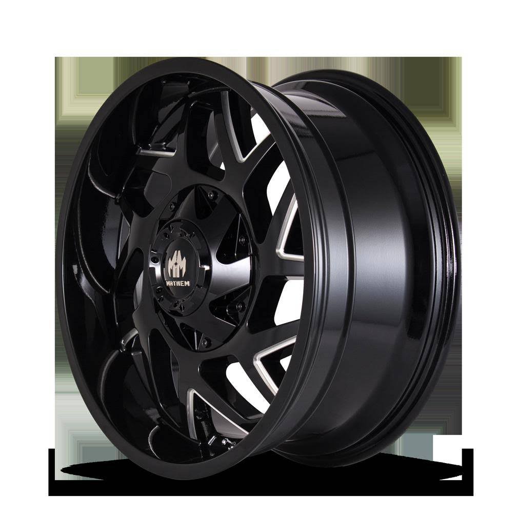 Black Milled 20x9 8x180 18mm Wheel V120548