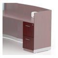 Mahogany Reception Pedestal Q479