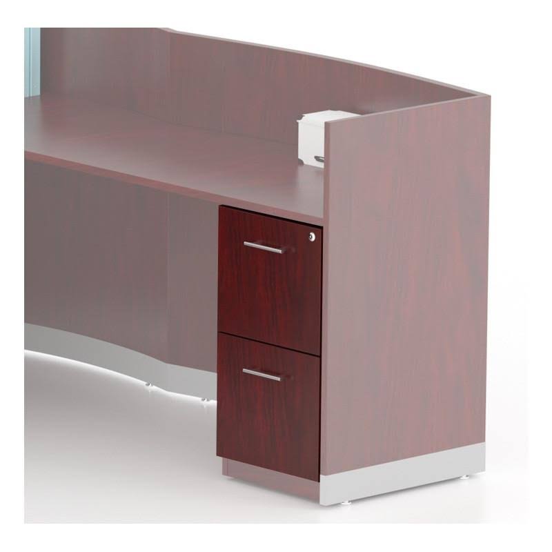Mahogany Reception Pedestal Q479