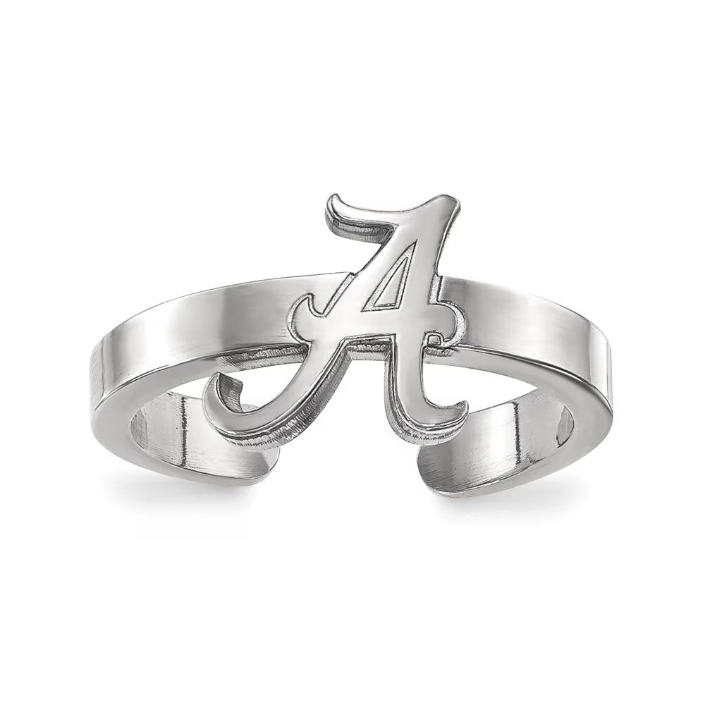 925 Sterling Silver Rh-plated Toe Ring L282