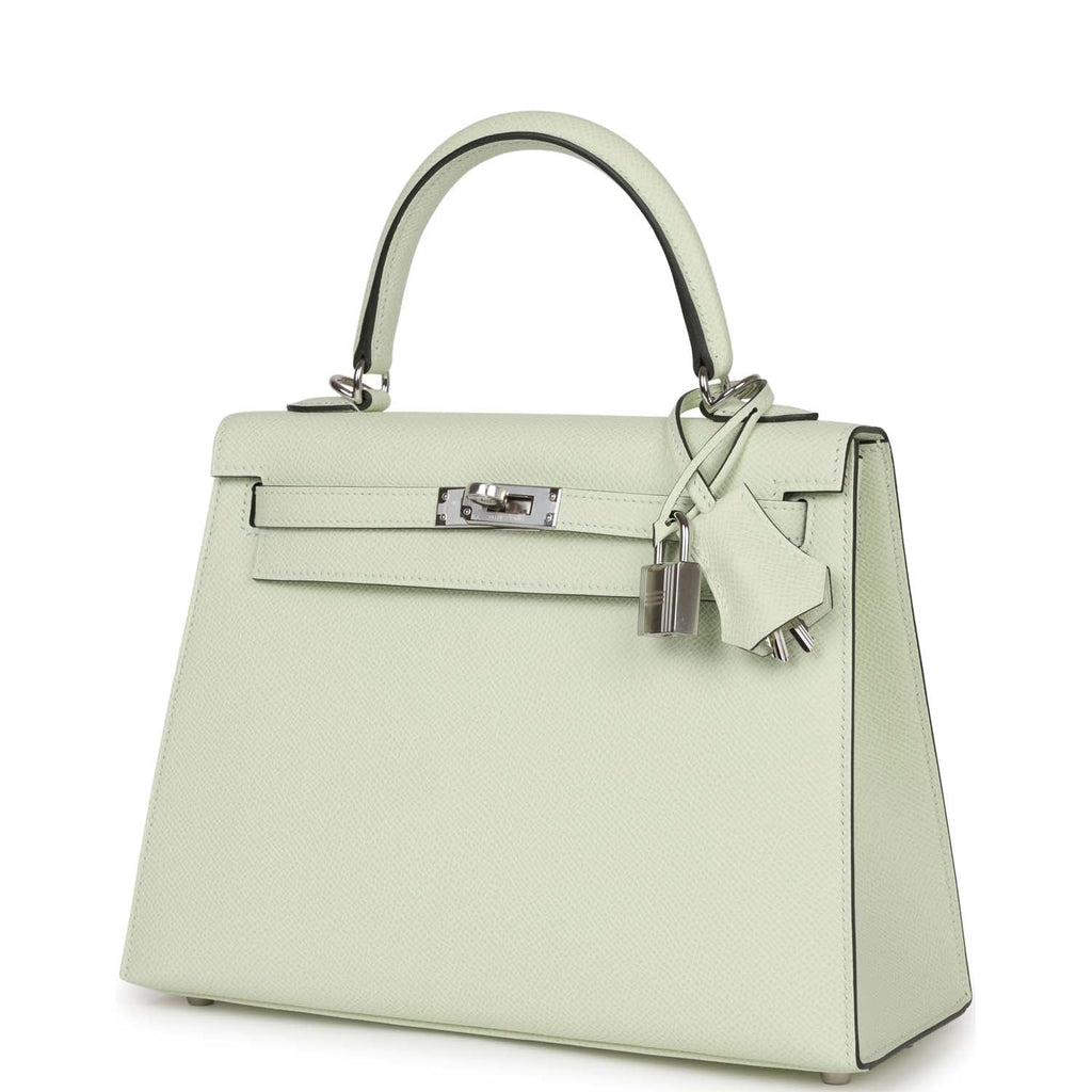 Vert Fizz Epsom Leather Handbag F2447