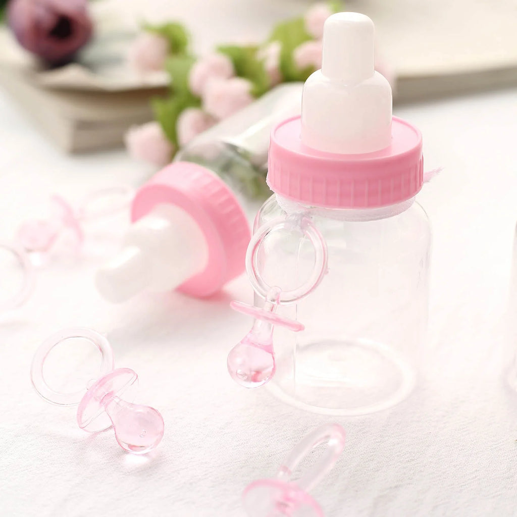 Pink Baby Pacifiers 144/pk D9134