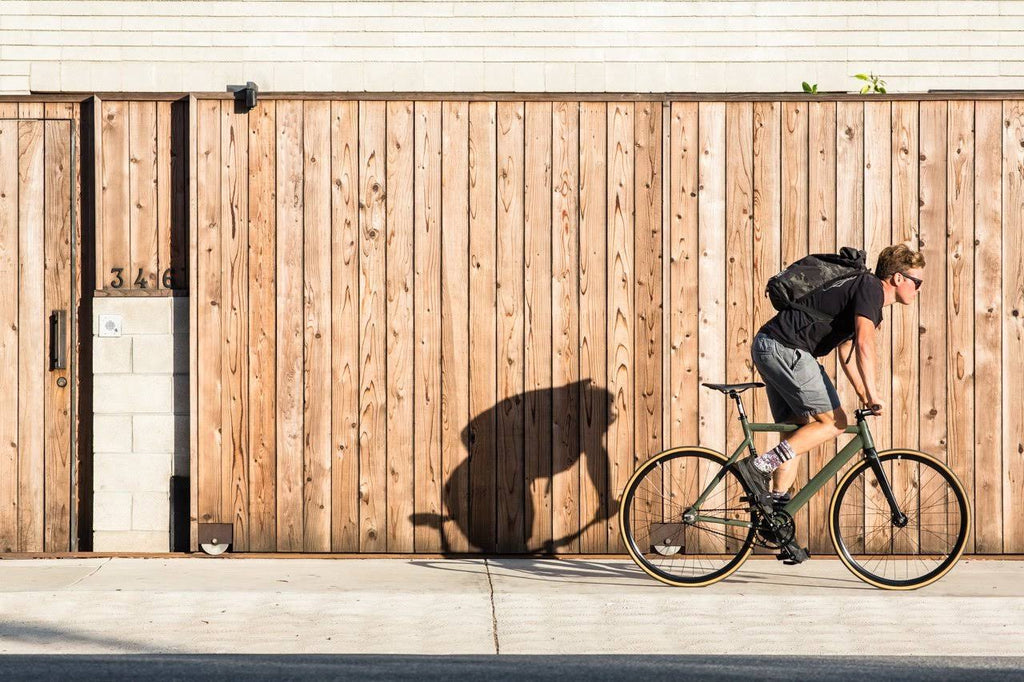 Army Green Track Bike 49 cm Riser Bar I96534