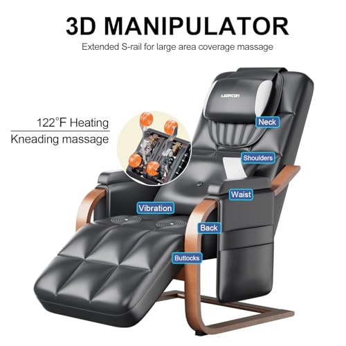 4D Zero Gravity Shiatsu Heating Massage Recliner Chair L29484