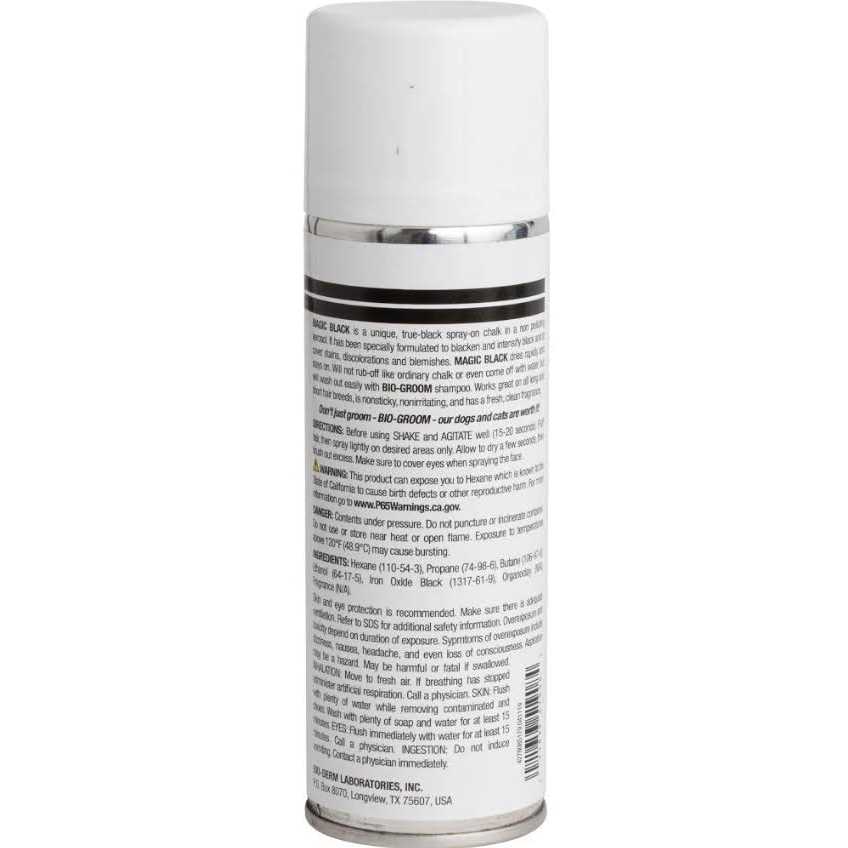 Black Color Enhancing Dry Shampoo B613162