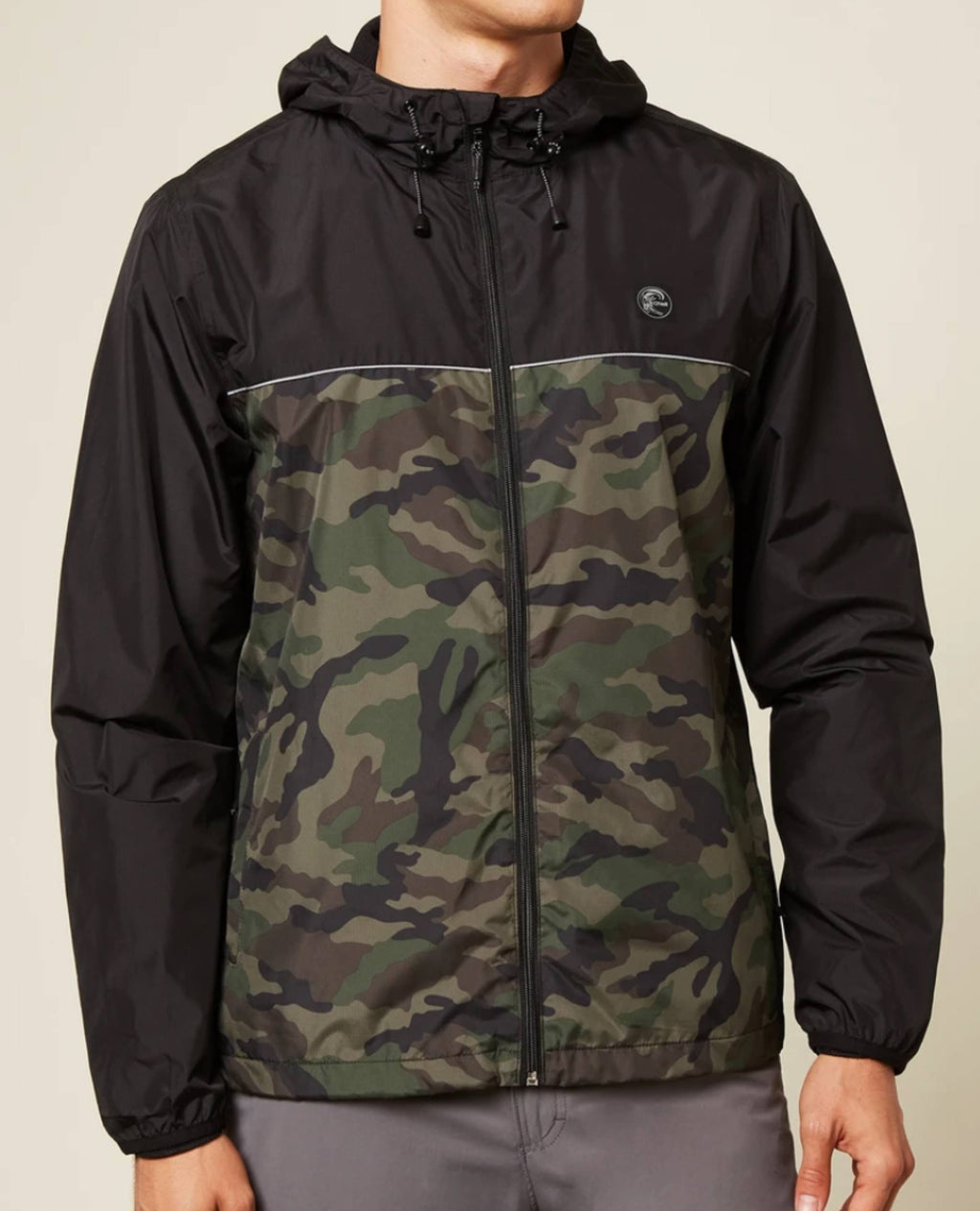 Camo Black Windbreaker W27761