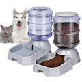 Automatic BPA-Free Pet Feeder and Water Dispenser W440