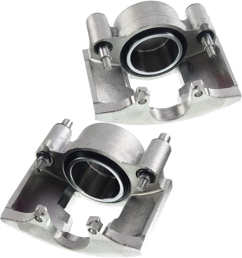 Disc Brake Caliper Assembly Without Bracket Front Left Driver Side Pack of 2 H46196