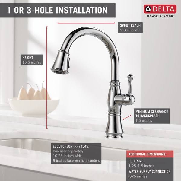 Champagne Bronze Single Handle Pull Down Kitchen Faucet P975997