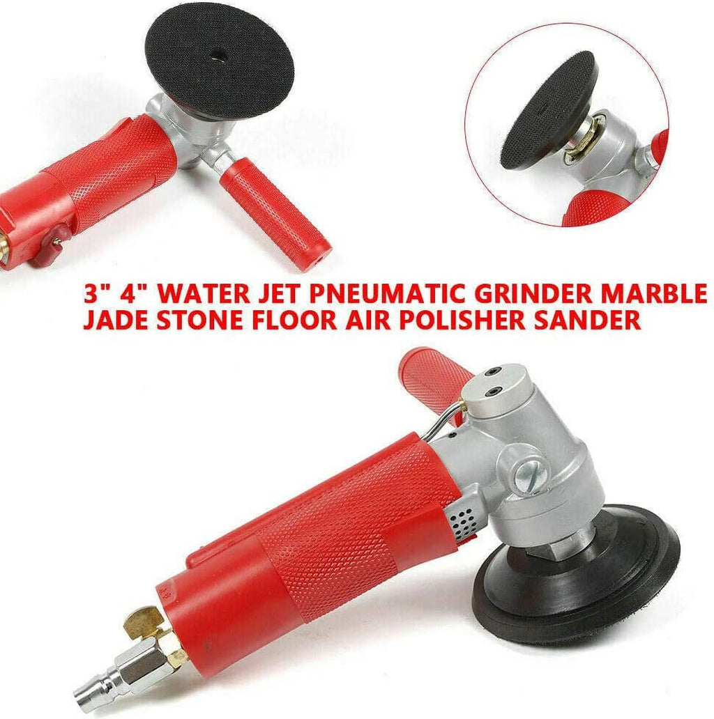 4" Pneumatic Wet Stone Sander Air Wet Polisher O85886