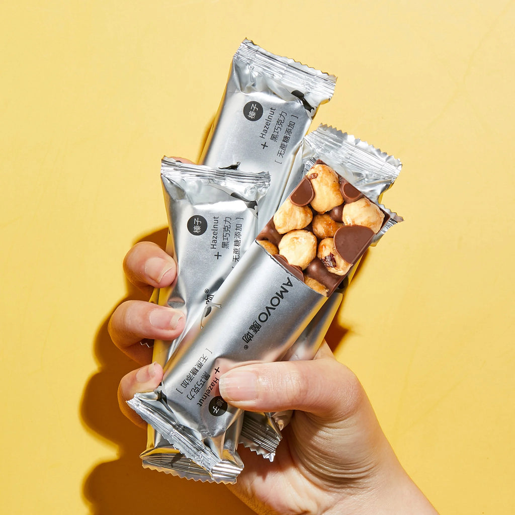 Maltitol Sweetened Hazelnut Chocolate Bars, 6 Ct L417258