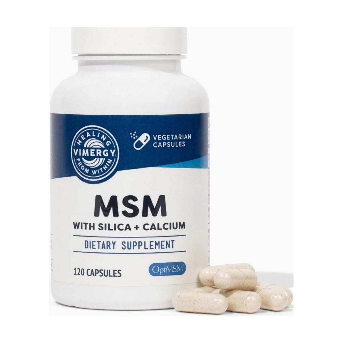 MSM with Silica + Calcium Capsules Y3993