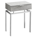 Cement Gray Contemporary Rectangular Accent Table X79943