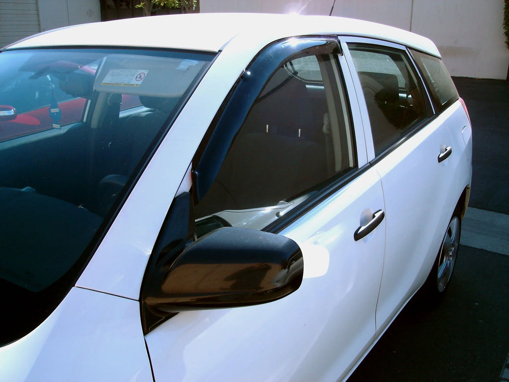 4 Pcs Dark Smoke Window Visor Deflector Rain Guard N315499