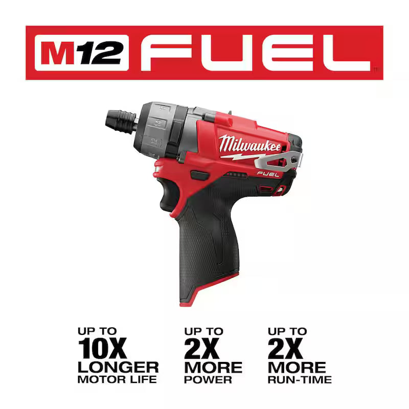 12V Lithium-Ion Brushless Cordless 1/4 in. Hex 2-Speed Screwdriver W2553