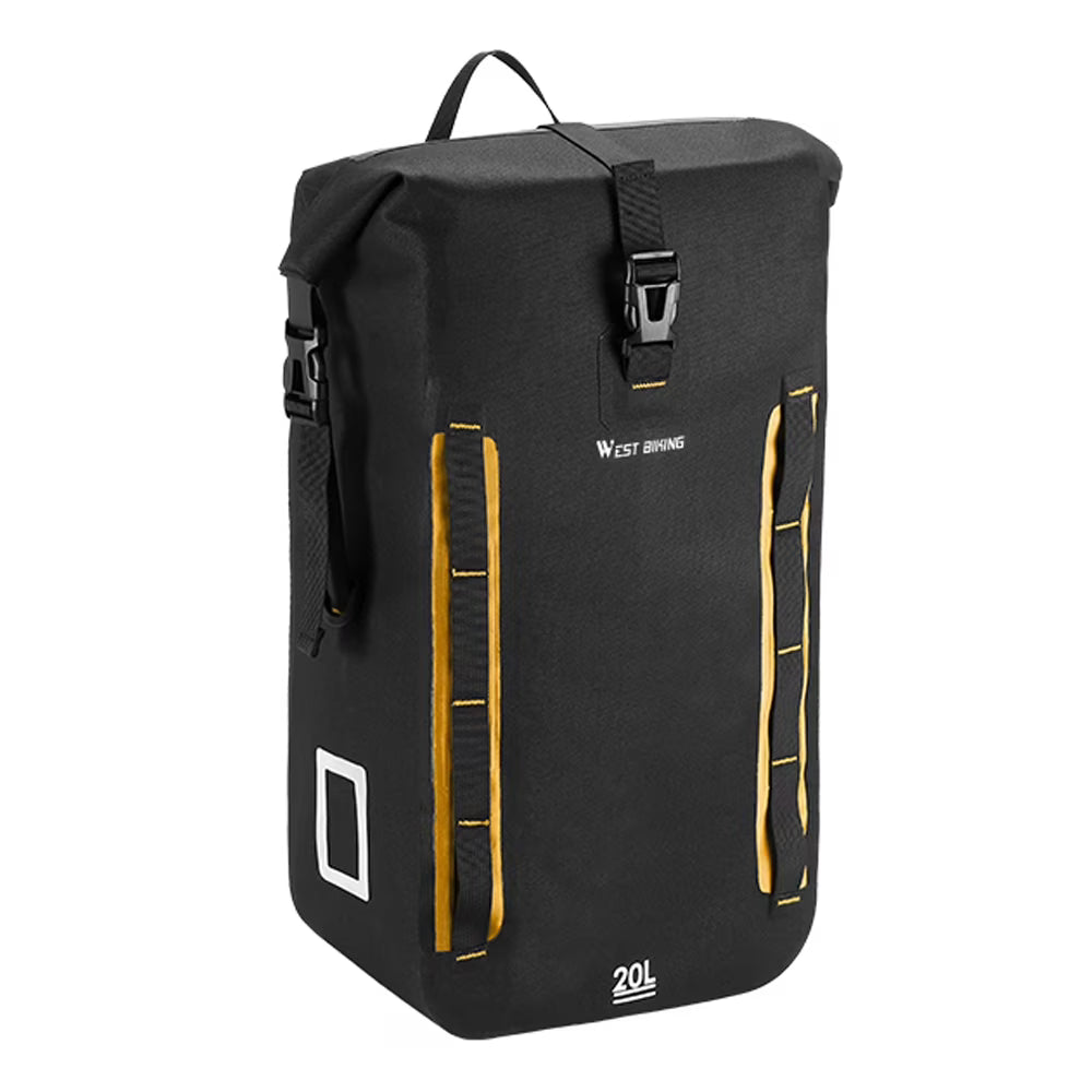 Expandable Bike Rear Seats Bag Large Capacity Rack Trunk Bags D781789
