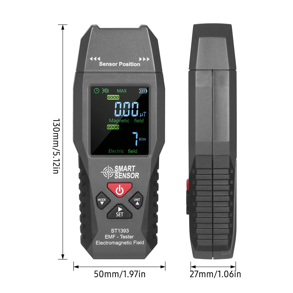 Handheld Mini Digital LCD EMF Meter Electromagnetic Field Detector Y260