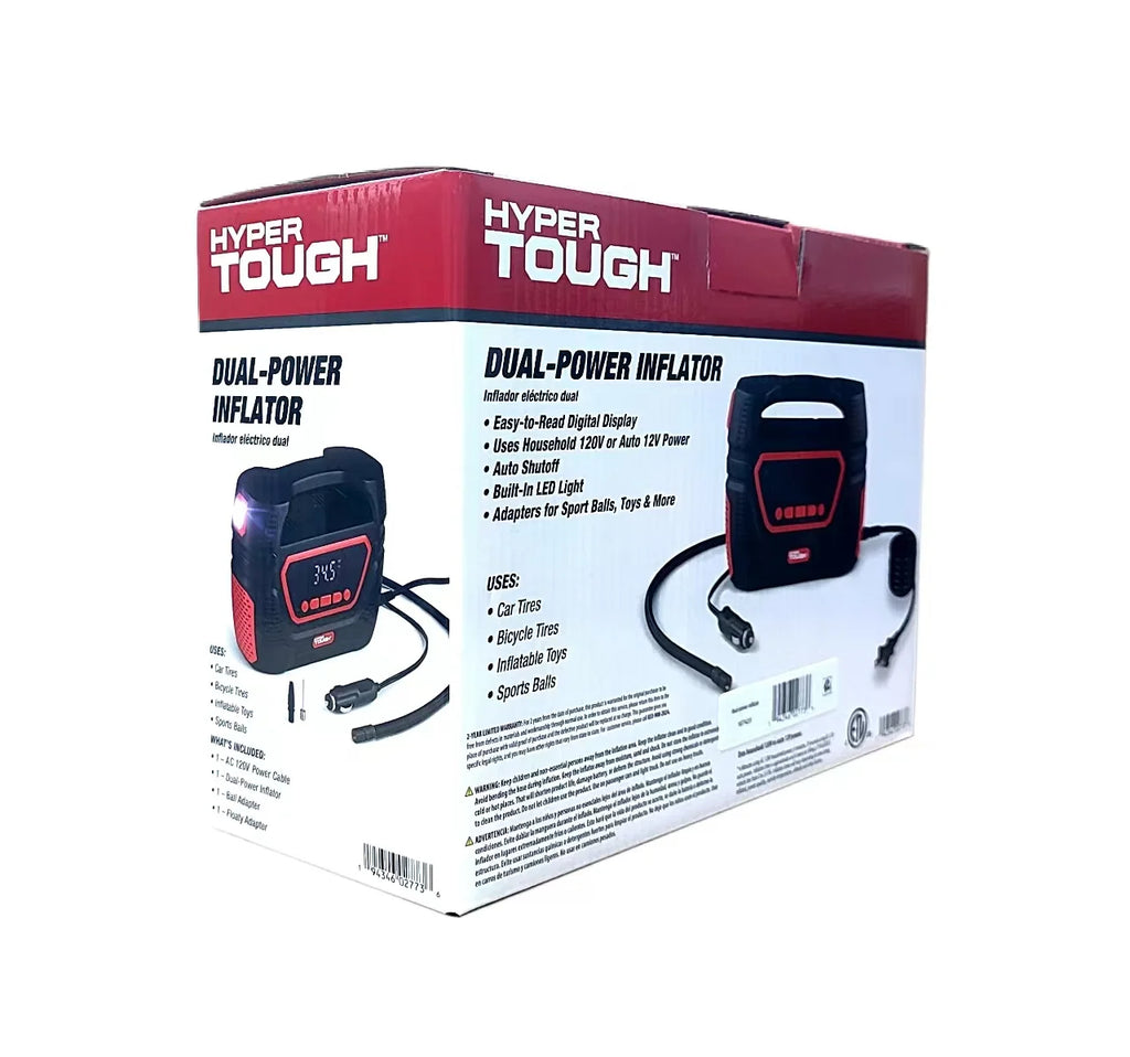 Dual Power Digital Inflator 12V 120V T83547
