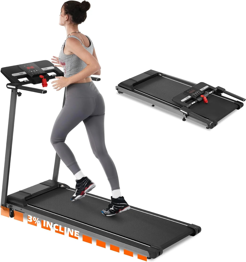 Folding Electric Treadmill with Bluetooth Speaker G5114