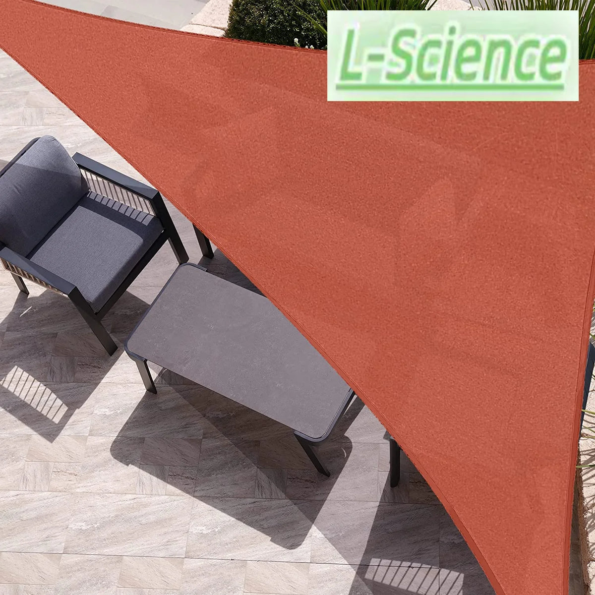 Sun Shade Sail Equilateral Triangle Patio Canopy G7491