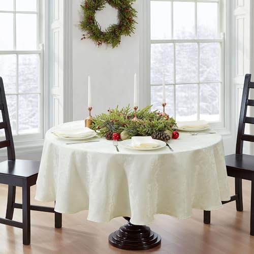 Jacquard Holiday Table Runner 13" x 70" Gold B9405
