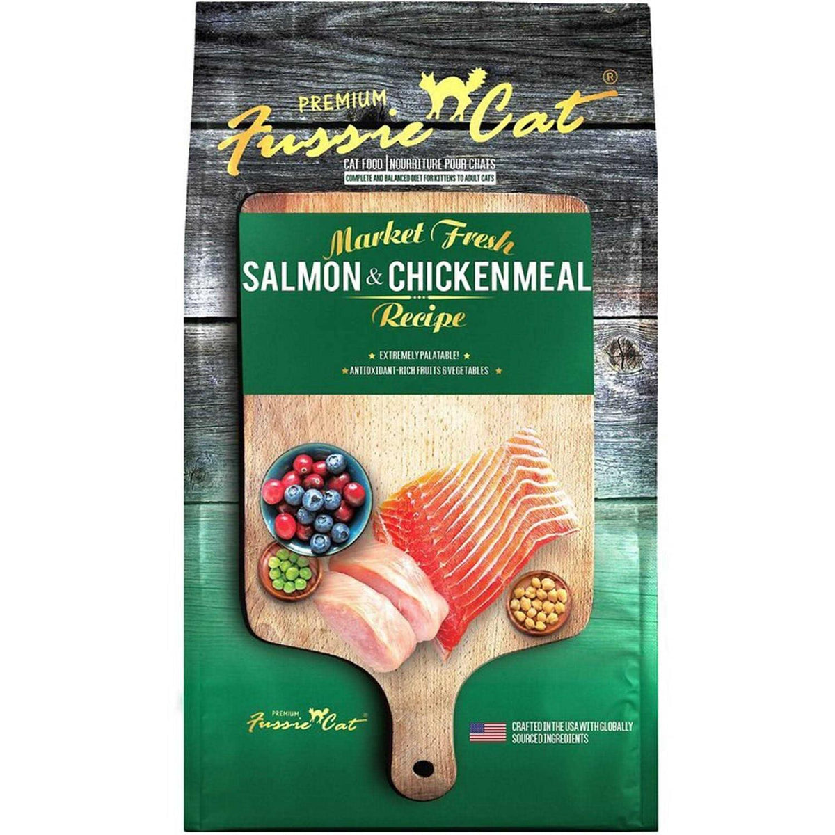 Salmon Chicken Dry Cat Food V8296