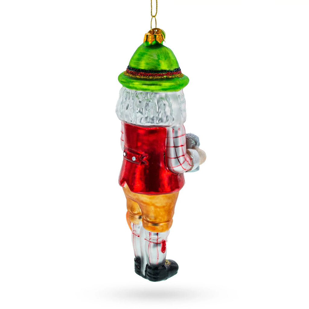 Blown Glass Christmas Ornament T569