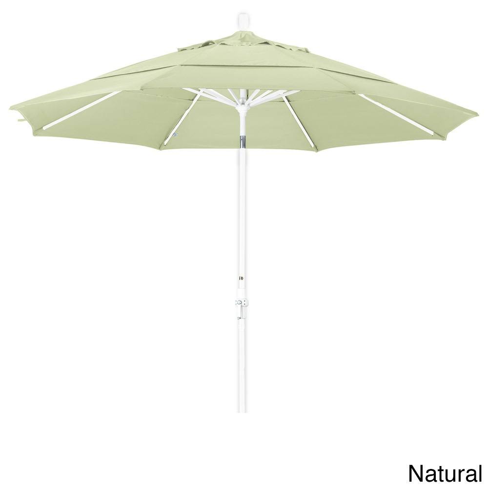 11 ft. Aluminum Double Vent Tilt Market Umbrella X74771