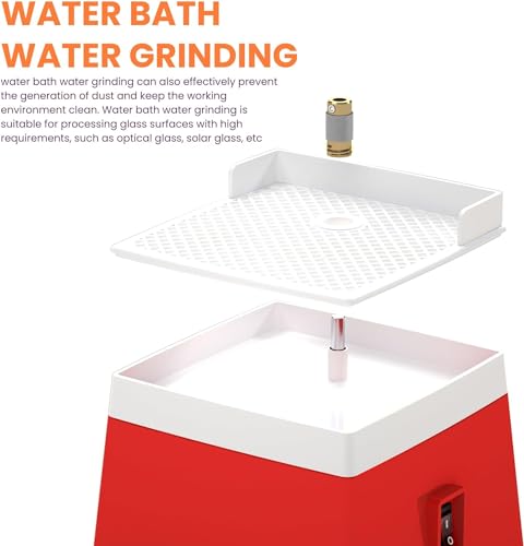 110V Portable Mini Electric Glass Grinder Machine with Grinder Bit Q943103
