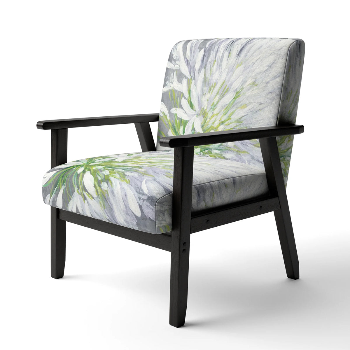 Upholstered Traditional Accent Chair D7507
