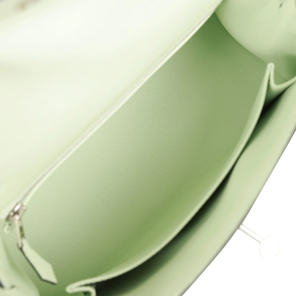 Vert Fizz Epsom Leather Handbag F2447