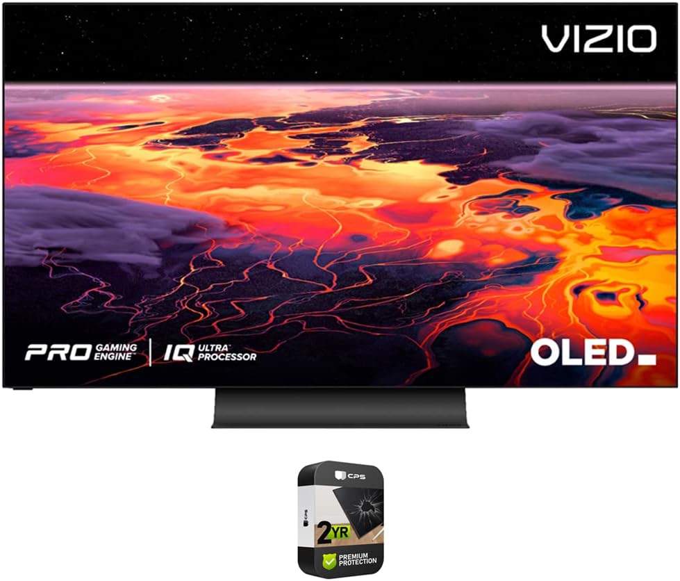 OLED55-H1 55 Class OLED 4K UHD HDR SmartCast TV Bundle with Enhanced Protection Pack P2236