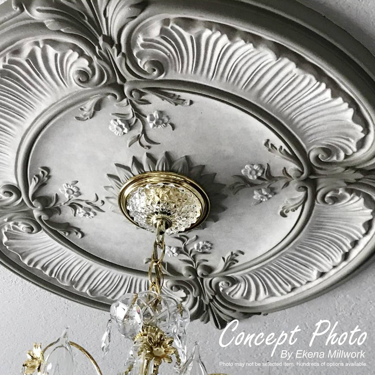 Burnished Galveston Ceiling Medallion Q7953
