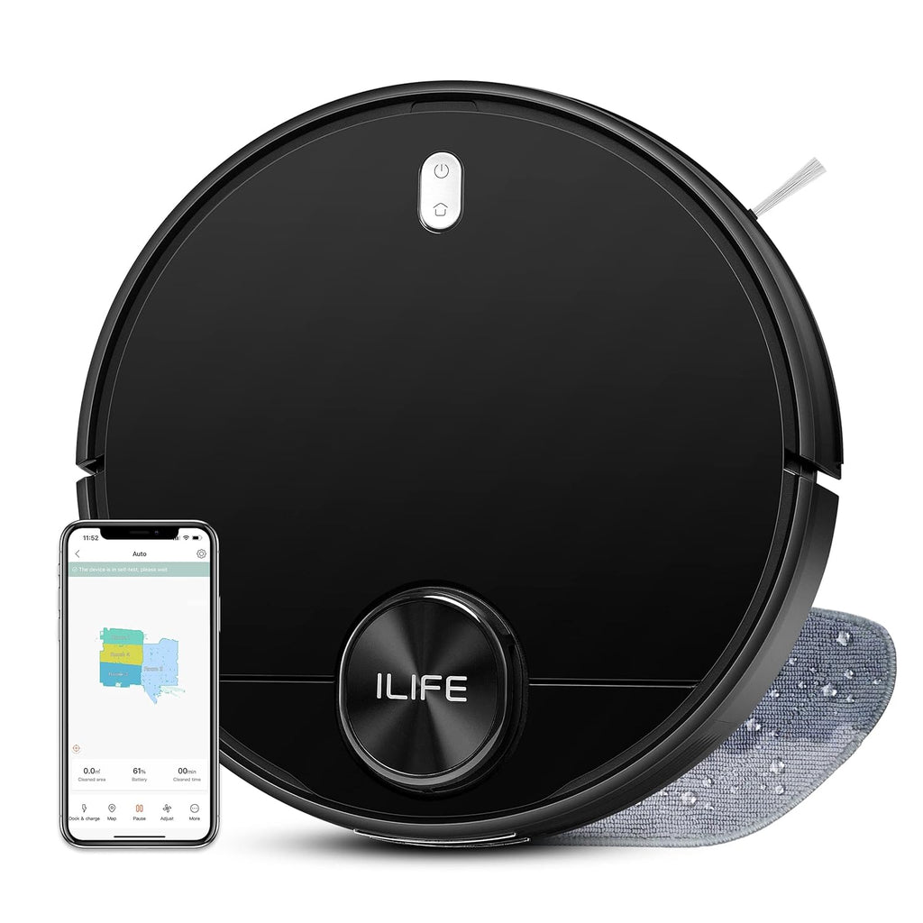 Black Robot Vacuum Cleaner E244632