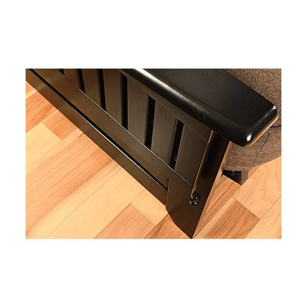 Phoenix Frame Black Finish Marmont Mocha Mattress S905