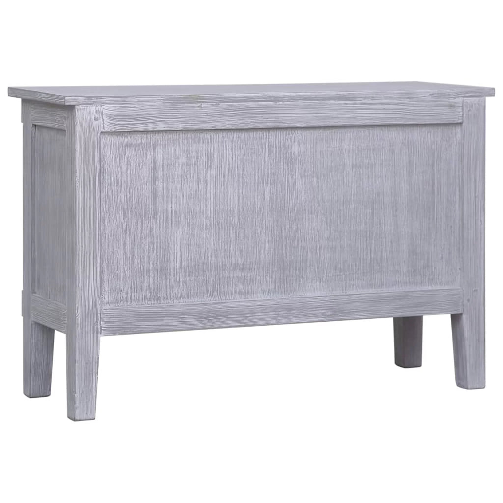 Solid Mahogany Wood Sideboard with 2 Drawers T407