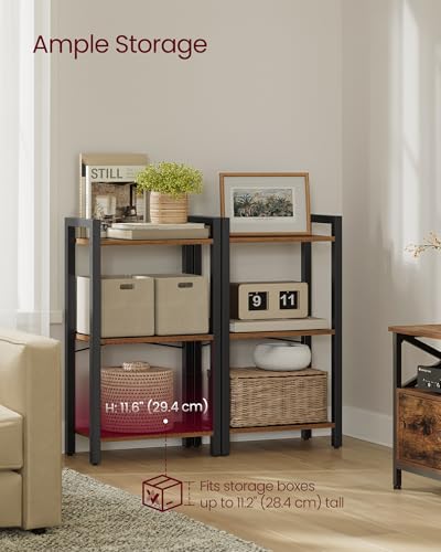 5-Tier Steel Frame Bookshelf K542