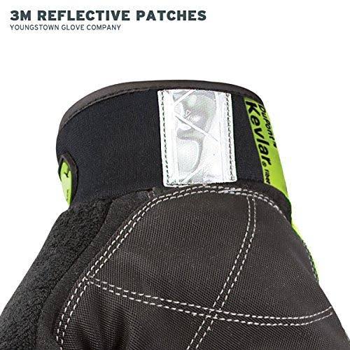 Lime Kevlar Lined Safety Glove X-Large A3544