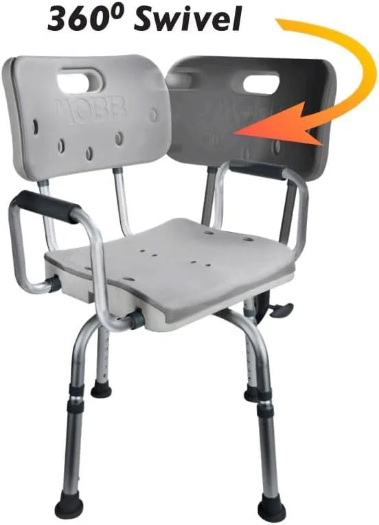 Swivel Shower Chair with Back T793758
